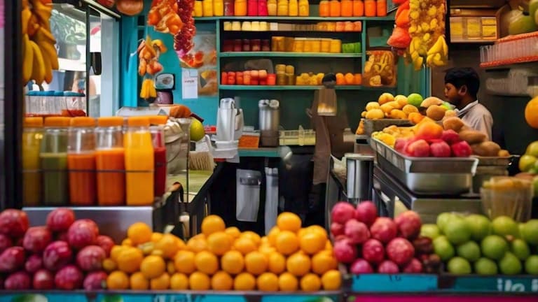 गाजियाबाद में जूस विक्रेता आमिर के पास मिला पेशाब से भरा प्लास्टिक केन, यूरीन संग करता था ये कांड Ghaziabad News (Representative Image- AI)