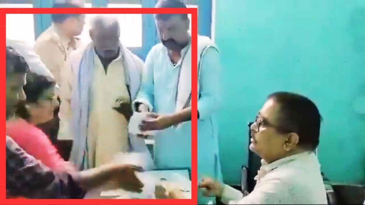 BJP विधायक मंजू त्यागी ने अफसर के हाथ से छीना सपा नेता का नामांकन पत्र, खूब मचा बवाल! ये है मामला BJP MLA Manju Tyagi Viral Video