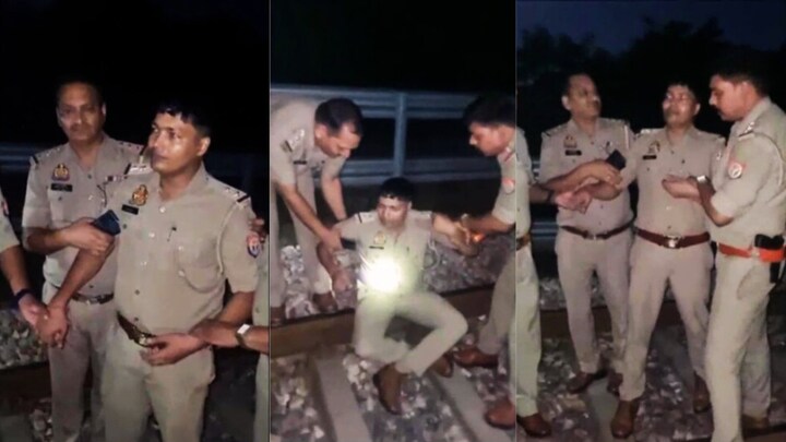 जज ने मुझे गालियां दीं...अलीगढ़ का ये दारोगा इतना आहत हुआ जाकर रेलवे ट्रैक पर लेट गया Aligarh News