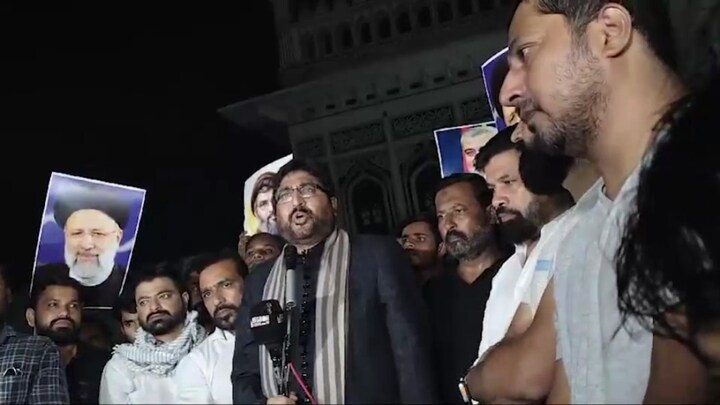 'शहीद नसरल्ला!' लखनऊ के इमामबाड़े के सामने वायरल हो गई मौलाना यासुब अब्बास की ये तकरीर Hassan Nasrallah News