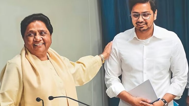 ना चला आकाश आनंद का जादू और ना ही दौड़ी 'हाथी', हरियाणा से बसपा की वापसी की राह को लगा झटका बीएसपी सुप्रीमो मायावती और भतीजा आकाश आनंद