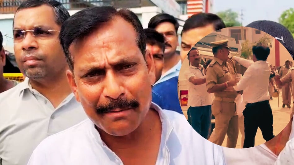 लखीमपुर खीरी: बीजेपी विधायक योगेश वर्मा के साथ मारपीट, पुलिस की मौजूदगी में हुआ विवाद लखीमपुर खीरी: बीजेपी विधायक योगेश वर्मा के साथ मारपीट, पुलिस की मौजूदगी में हुआ विवाद