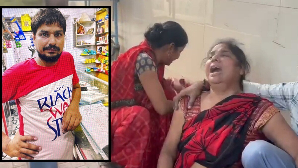 लखनऊ में पुलिस कस्टडी में मोहित पांडे की मौत, कौन था ये? चाचा ने कैमरे पर सुनाई पूरी कहानी Lucknow news Mohit Pandey in inset.
