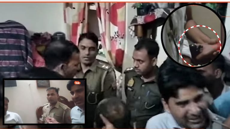 वीडियो: मेरठ में पुलिस के 2 दारोगा को ही बना लिया बंधक फिर अंदर की ये कहानी पता चली Meerut police viral news.