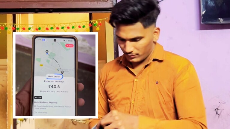 Meerat Delivery Boy:मेरठ के जोमैटो बॉय रितिक तोमर का ये वीडियो मिलियंस बार देखा गया, दिवाली के दिन डिलीवरी की ये कहानी इमोशनल है Meerut Zomato Delivery Boy News