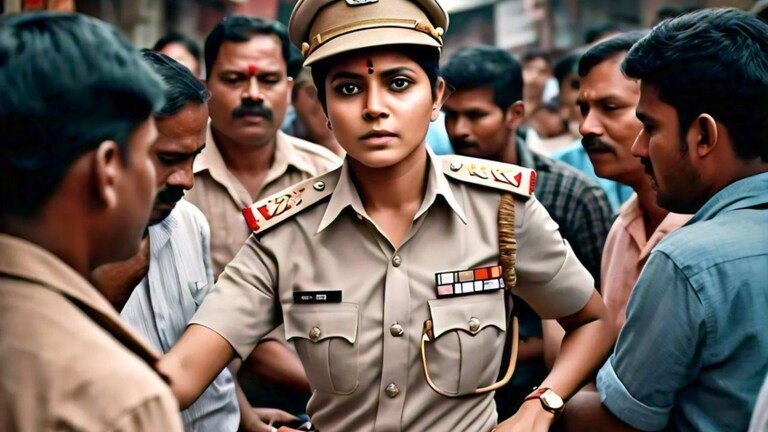 यूपी ATS में तैनात महिला पुलिसवाली से छेड़छाड़! दबंगों ने कपड़े फाड़े और गलत तरीके से छुआ symbolic Image generated by AI