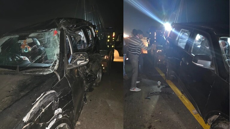 आगरा-लखनऊ एक्सप्रेस-वे पर बड़ा हादसा, शादी से लौट रहे 5 डॉक्टरों की मौत saifai medical university