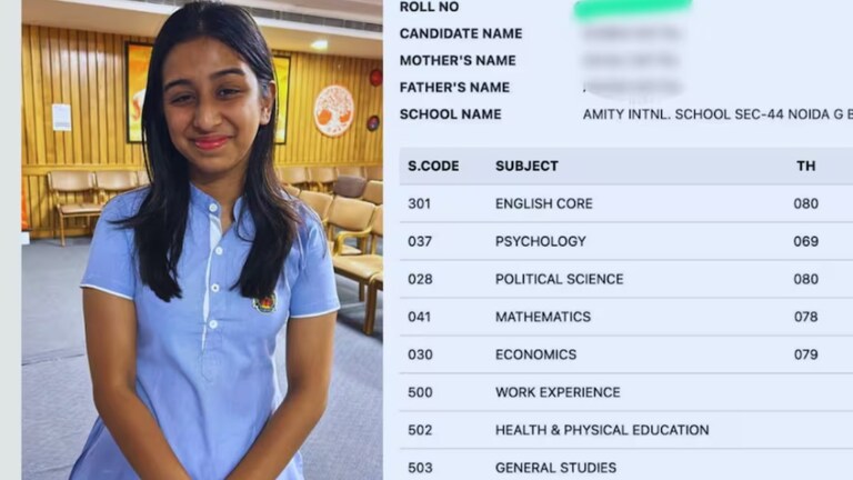 2024 की यादें: 12वीं की CBSE बोर्ड परीक्षा में सुरभि ने नोएडा में किया था टॉप, मार्कशीट और नंबर देख चौंक जाएंगे Surabhi Mittal