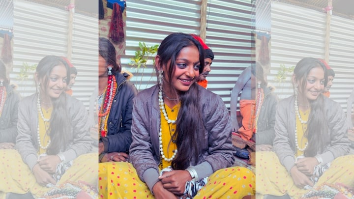 महाकुंभ में माला बेचने वाली इस लड़की के वीडियो वायरल, इतनी सुंदर सब कह रहे Mahakumbh ki Mona Lisa who is viral Monalisa