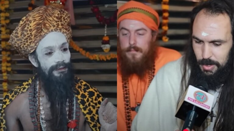 रात 3 बजे महाकुंभ में नागा साधु के पास अमेरिकन जैक और क्रिस्टोफर क्या कर रहे थे? पूछा तो सारे राज खोले Mahakumbh, Mahakumbh 2025, Naga Sadhu, Naga Sadhu News, naga sadhu kon hote hai, naga sadhu secret, UP News, महाकुंभ, नागा साधु, नागा बाबा, यूपी न्यूज