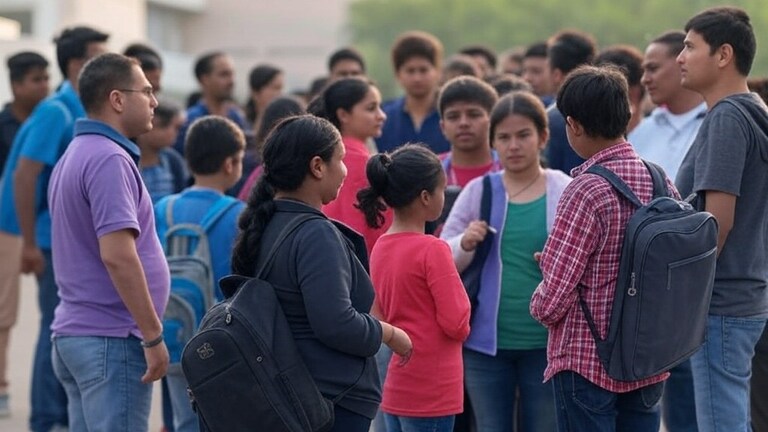 नोएडा और गाजियाबाद के कोचिंग सेंटर को हजारों स्टूडेंट्स के परिजनों ने घेरा, जानें कैसे ठगे गए छात्र? Representative Image (Photo AI)