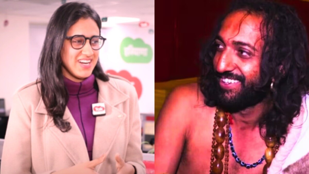 IIT Baba Abhay Singh, IIT Delhi Neha Ahlawat, Neha Ahlawat Viral Video, IIT Delhi Neha Ahlawat Viral Video, Maha Kumbh, Maha Kumbh News, Kumbh Mela news, up viral news, up news, IIT Baba Abhay Singh news 