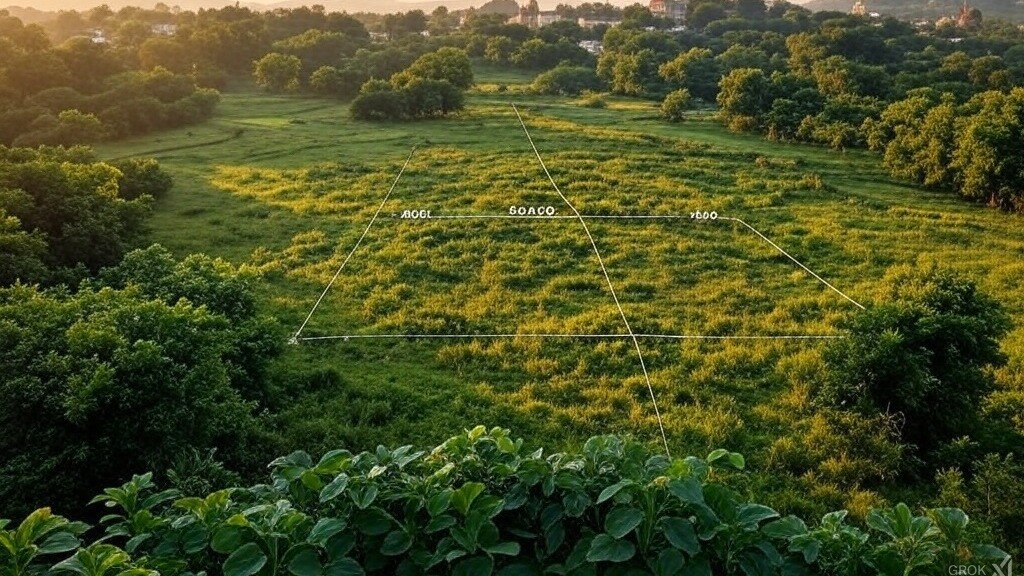 How many yards are there in one acre in Uttar Pradesh