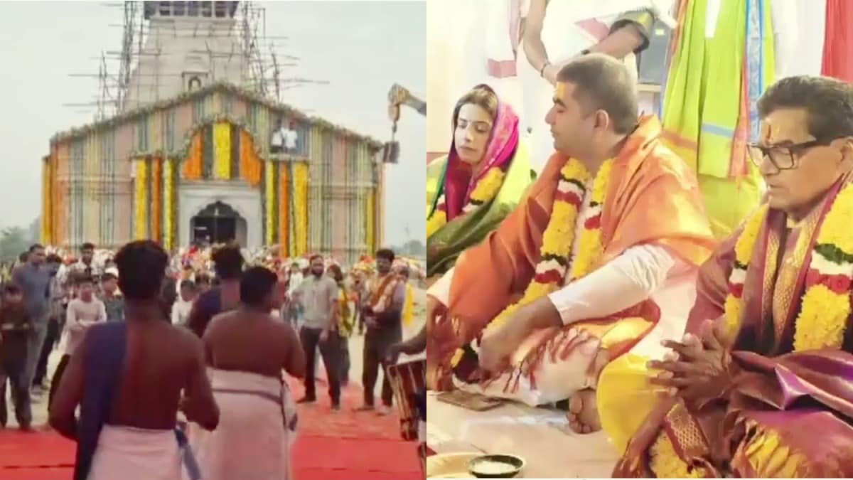 अखिलेश द्वारा बनवाए जा रहे केदारेश्वर मंदिर में महाशिवरात्रि पर आए तमिलनाडु से पुजारी, परिजनों ने की खास पूजा Akhilesh Yadav, Akhilesh Yadav news, Akhilesh Yadav kedareshwar mandir, kedareshwar mandir, kedareshwar mandir etawah, up news, अखिलेश यादव, केदारेश्वर मंदिर, केदारेश्वर मंदिर इटावा, यूपी न्यूज