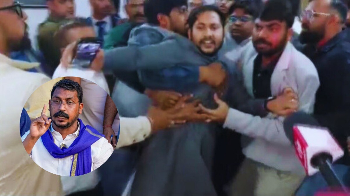 AMU में चंद्रशेखर आजाद के कार्यक्रम में हंगामा...छात्र ने लगाए ये आरोप, समर्थकों से हुई धक्का-मुक्की UP Tak