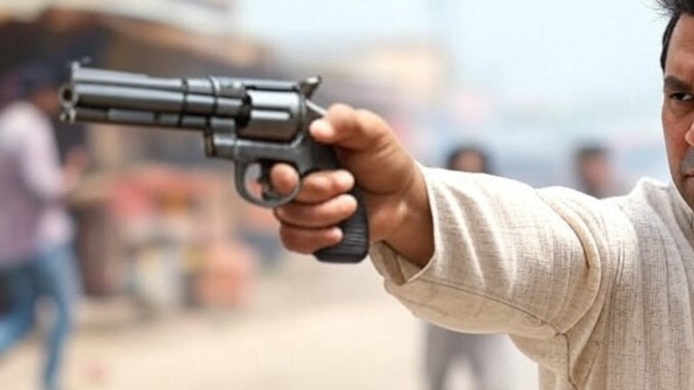 लखनऊ में पूर्व सांसद के पोते विवेक भदौरिया ने नशे की हालत में की जमकर फायरिंग, 6 लोगों को 'मुर्गा' भी बनाया Lucknow News