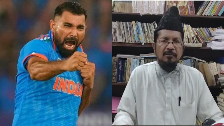 गैर-मुस्लिम त्योहार शरियत के खिलाफ…मोहम्मद शमी की बेटी ने खेली होली तो भड़के बरेली के मौलाना ने ये कहा Mohammed Shami, Mohammed Shami News, mohammed shami beti, mohammed shami daughter, mohammed shami daughter news, up news, मोहम्मद शमी, मोहम्मद शमी की बेटी, होली, यूपी न्यूज