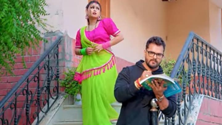 खेसारी लाल यादव का नया गाना 'टिकुलिया जान मारता' बना फैंस का फेवरेट, प्रिया संग केमिस्ट्री ने लूटी महफिल UP Tak