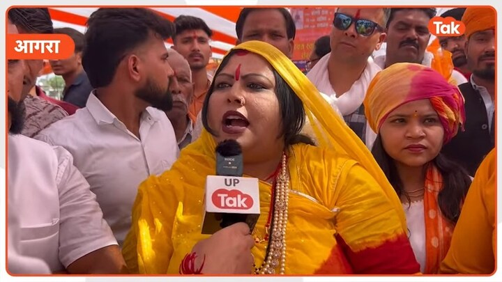 नाक रगड़कर माफी मांगनी होगी...आगरा में करणी सेना की महिलाओं का सांसद रामजी लाल सुमन पर फूटा गुसा, खूब सुनाया Agra News