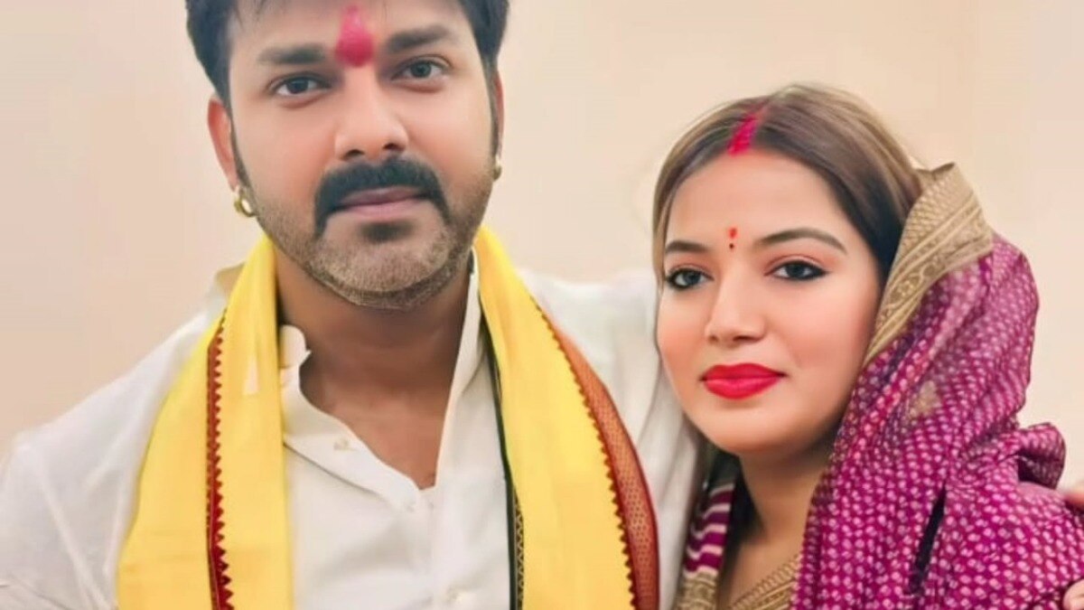 Pawan singh and Jyoti Singh 