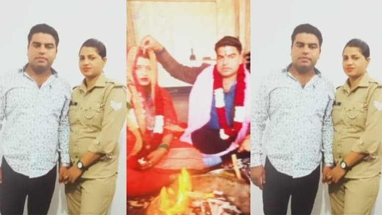 हापुड़ के नवीन को उसकी शादी के 15 दिन बाद ही भगा ले जाने वाली महिला हेड कांस्टेबल निर्मला की कहानी चौंकाऊ है Hapur, Hapur News. Hapur Viral News, Hapur Police, Hapur Women Police Love Story, UP News, UP Viral News, UP Police, UP Viral, हापुड़, हापुड़ न्यूज, हापुड़ वायरल न्यूज, यूपी न्यूज, यूपी वायरल, यूपी वायरल न्यूज, हापुड़ पुलिस, महिला पुलिसकर्मी लव स्टोरी