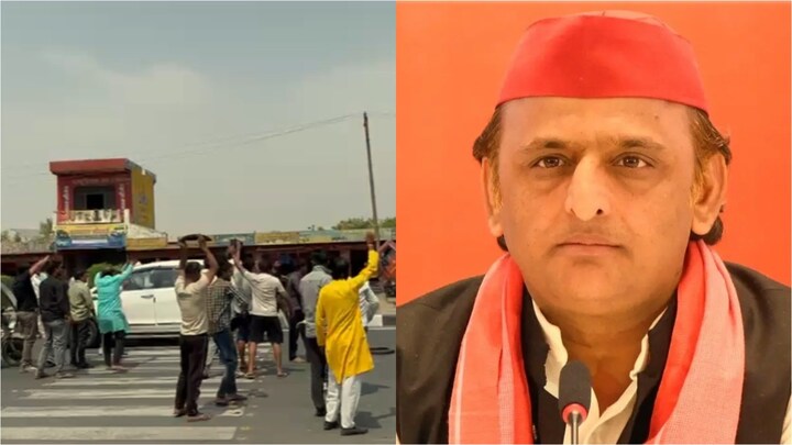 राणा सांगा पर बयान देकर घिरे सपा MP रामजीलाल सुमन के काफिले पर करणी सेना ने किया हमला तो भड़के अखिलेश, ये बोले Akhilesh Yadav, Karni Sena, Karni Sena Attack on Ramji Lal Suman, Ramji Lal Suman, Ramji Lal Suman News, SP MP Ramji Lal Suman, UP NEWS, UP Politics, Akhilesh Yadav News