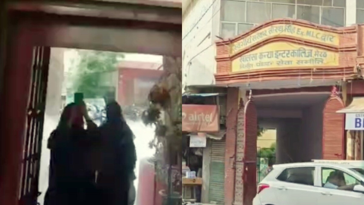 हिजाब की वजह से छात्रा को नहीं मिली मेरठ के खालसा गर्ल्स इंटर कॉलेज में एंट्री? वीडिया हुआ वायरल तो ये पता चला Meerut, Meerut News, Meerut Viral news, Meerut viral, Meerut viral video, up news, up viral news, up viral video, मेरठ, मेरठ न्यूज, मेरठ वायरल न्यूज, मेरठ वायरल वीडियो, मेरठ वायरल, यूपी न्यूज, यूपी वायरल वीडियो, यूपी वायरल न्यूज