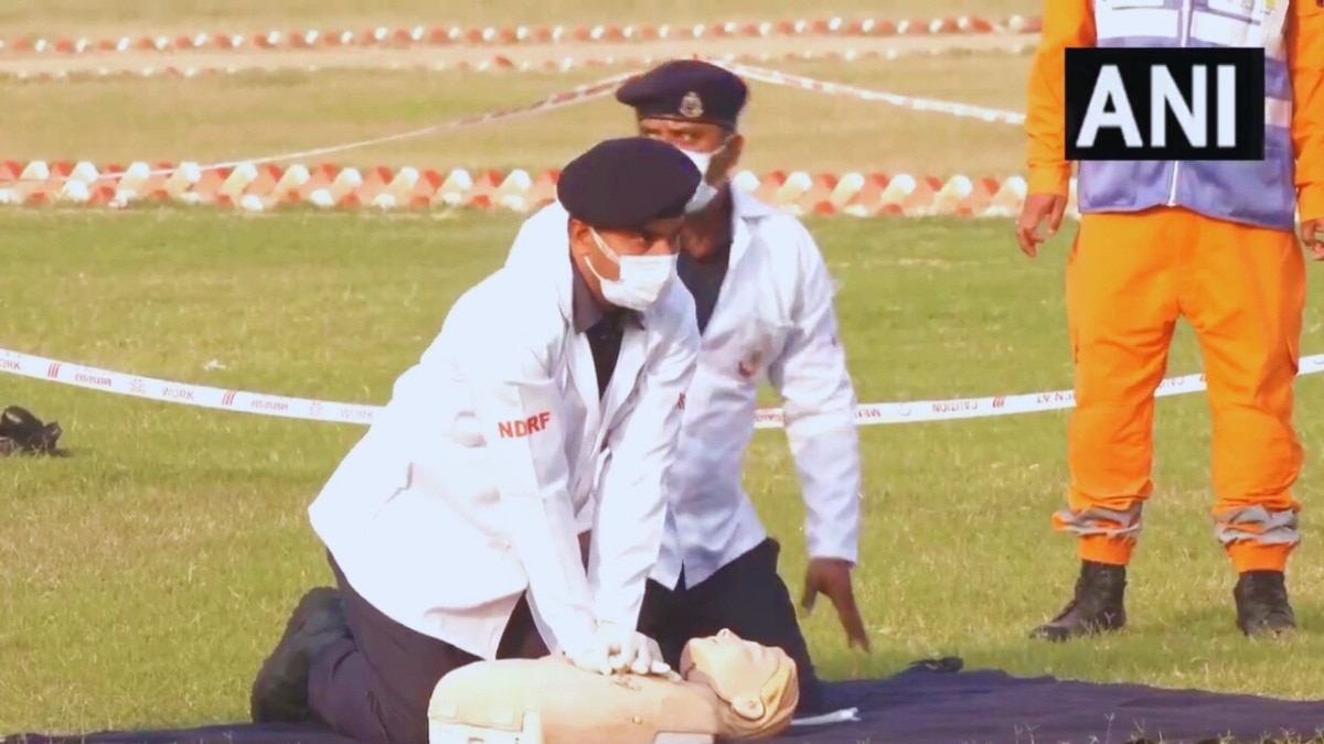 Mockdrill in Varanasi