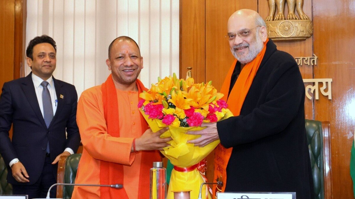 CM Yogi & Amit Shah (File Photo)