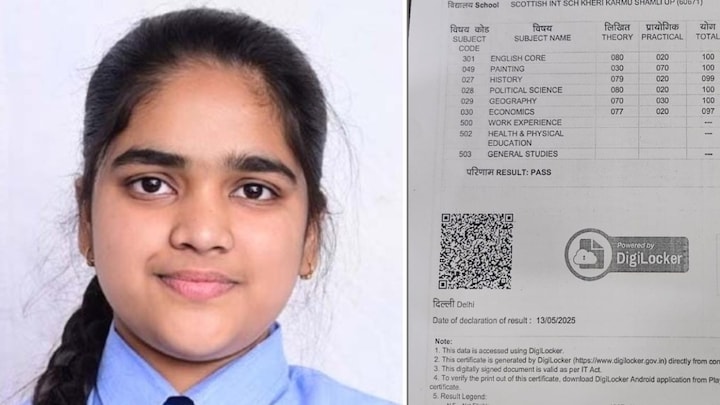 CBSE 12th टॉपर 2025: 100 में मिले 100 नंबर… 12वीं टॉपर सावी जैन की मार्कशीट देखिए Saavi Jain, CBSE 12th topper 2025, CBSE 12th topper, Saavi Jain, Saavi Jain CBSE topper Shamli, CBSE 12th marksheet, सीबीएसई टॉपर सावी, सावी मार्कशीट और नंबर, Shamli CBSE result 2025