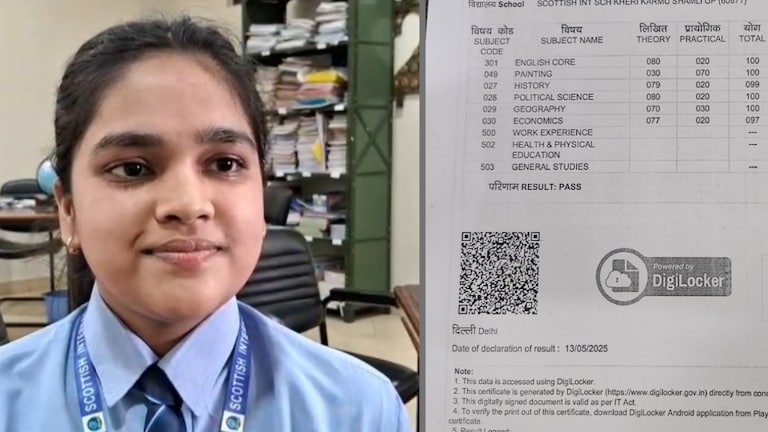 CBSE 12th topper marksheet: 500 में 499 नंबर... फर्नीचर शॉप चलाने वाली की बेटी सावी जैन ने 12वीं में किया टॉप, इनके नंबर और मार्कशीट आपको चौंका देंगे CBSE 12th topper Savi Jain Marksheet.