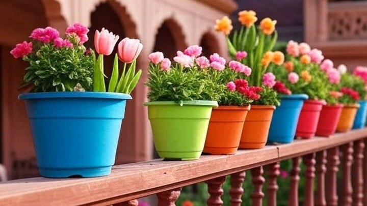 Lucknow apartment flowerpot ban