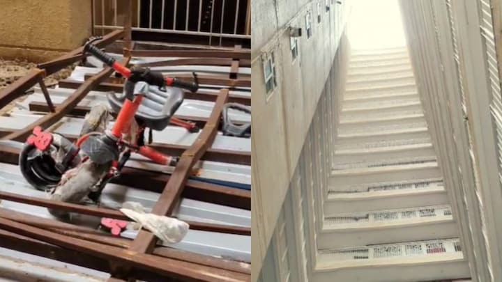 ग्रेटर नोएडा की जिस सोसाइटी में 22वीं मंजिल से गिरी ग्रिल से कटा नानी का सिर, नाती की भी गई जान, वहां अभी क्या हो रहा? UP News, UP Viral news, UP Weather, Noida, Noida news, Noida viral news, Noida weather, नोएडा आंधी, नोएडा तूफान, नोएडा बारिश, आंधी से नुकसान, नोएडा मौसम समाचार, Noida storm, Noida weather update, Noida dust storm, heavy rain in Noida