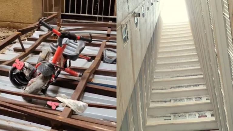 ग्रेटर नोएडा की जिस सोसाइटी में 22वीं मंजिल से गिरी ग्रिल से कटा नानी का सिर, नाती की भी गई जान, वहां अभी क्या हो रहा? UP News, UP Viral news, UP Weather, Noida, Noida news, Noida viral news, Noida weather, नोएडा आंधी, नोएडा तूफान, नोएडा बारिश, आंधी से नुकसान, नोएडा मौसम समाचार, Noida storm, Noida weather update, Noida dust storm, heavy rain in Noida