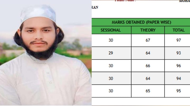 UP Madarsa Board 12th Topper 2025: मदरसा बोर्ड के 12वीं टॉपर फुरकान की मार्कशीट और नंबर देख चौंक जाएंगे Madarsa Board 12th Topper