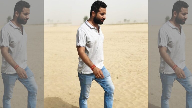 गाजियाबाद में कादिर को पकड़ने गई नोएडा पुलिस पर भीड़ ने किया हमला, कॉन्स्टेबल सौरभ को गोली ही मार दी Constable Saurabh file pic