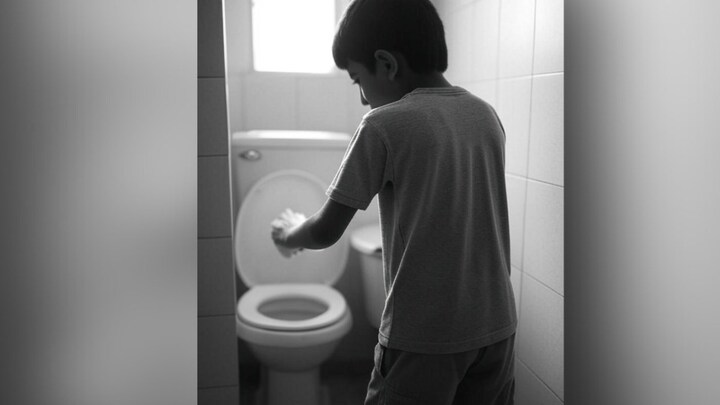 कानपुर में बीच सड़क ड्राइवर ने बस रोककर 12 साल के बच्चे से साफ कराया टॉयलेट, मना करने पर पिता के साथ हुई गाली-गलौज AI Generated Image