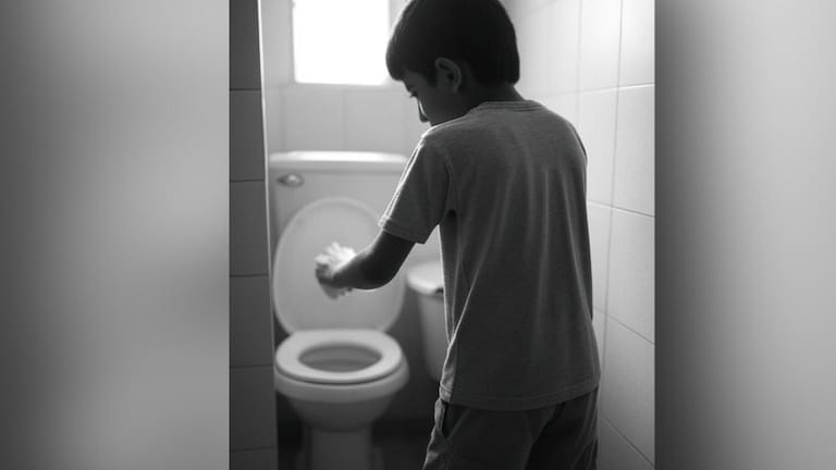 कानपुर में बीच सड़क ड्राइवर ने बस रोककर 12 साल के बच्चे से साफ कराया टॉयलेट, मना करने पर पिता के साथ हुई गाली-गलौज AI Generated Image