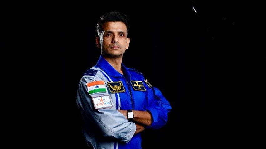 Indian Air Force's Group Captain Shubhanshu Shukla