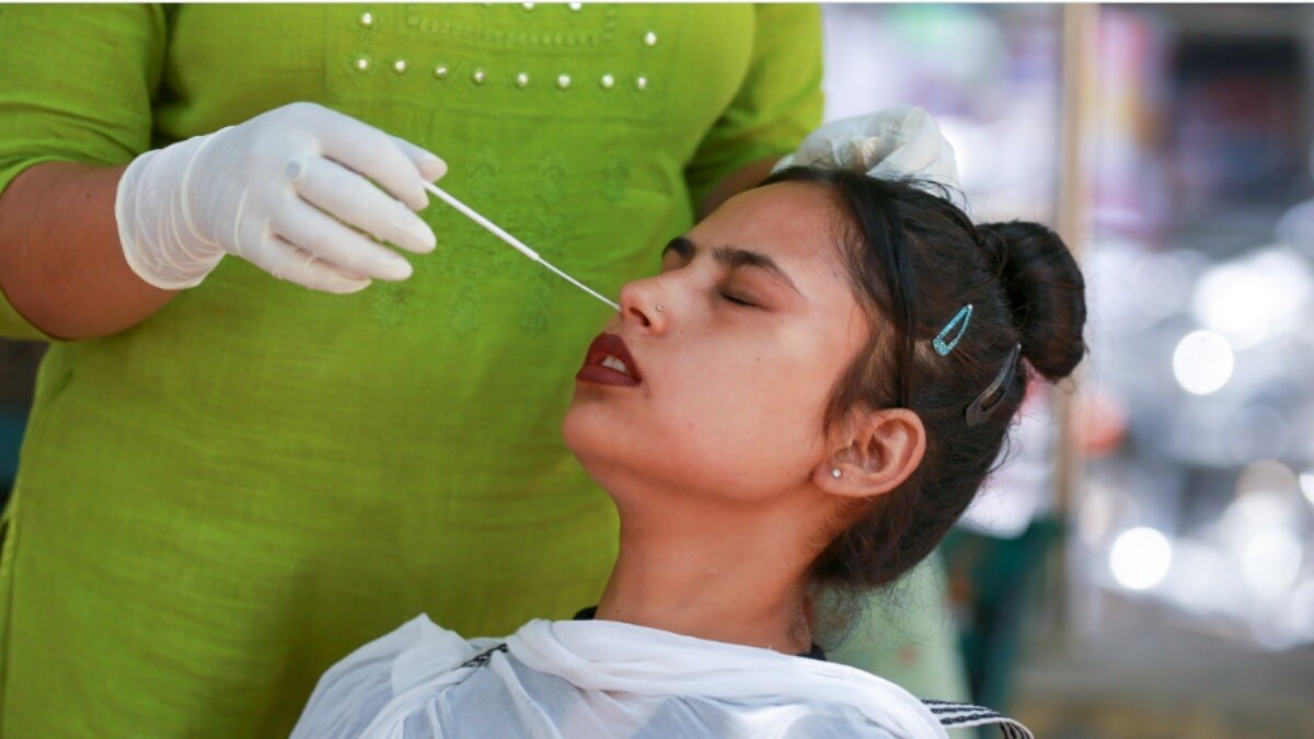 Covid positive Cases in Noida