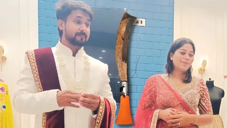 राजा पर जिस हथियार से किया गया वार उसकी पहली तस्वीर आई सामने, पुलिस ने बताई 'दाओ' की कहानी UP Tak