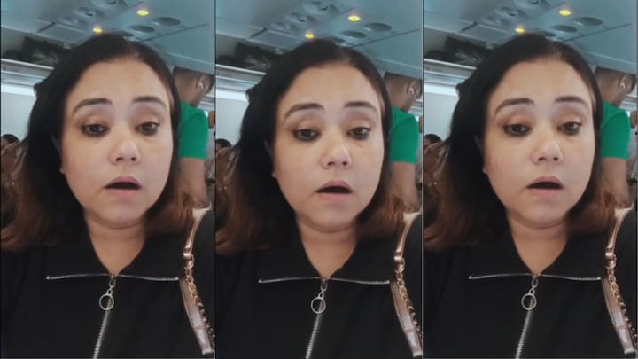 लखनऊ की अलहमरा खान ने गोवा से पकड़ी वापसी की फ्लाइट, सवा 2 घंटे के हवाई सफर में उनके संग ऐसा क्या हुआ? रोते हुए सब बताया UP News, Indigo flight, goa to lucknow Indigo flight turbulence, Lucknow to goa, Lucknow, Lucknow News, flight safety, Indigo flight, flight turbulence, up viral news, up viral video, lucknow viral video, यूपी न्यूज, यूपी वायरल वीडियो, लखनऊ न्यूज