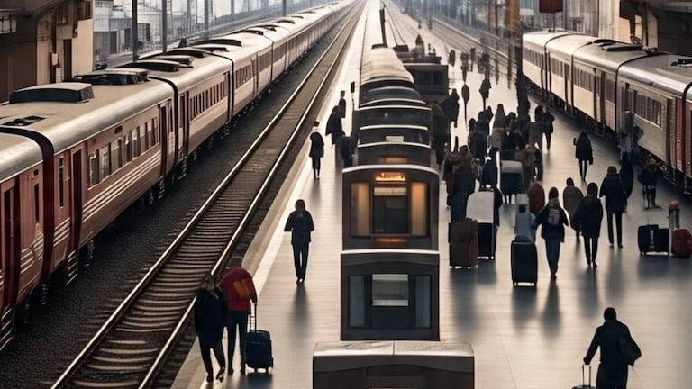 धर्मेंद्र मांझी अलीगढ़ से जा रहे थे बिहार, तभी रेलवे स्टेशन से उनकी 2 साल की बच्ची हुई गायब, CCTV फुटेज में ये दिखा Aligarh News