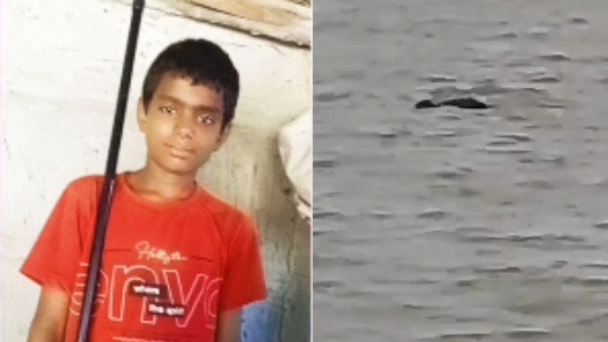 सरयू नदी में भैंस नहला था 17 साल का राज बाबू यादव, अचानक मगरमच्छ ने खींच लिया, 30 घंटे से नहीं मिला कोई सुराग Gonda News