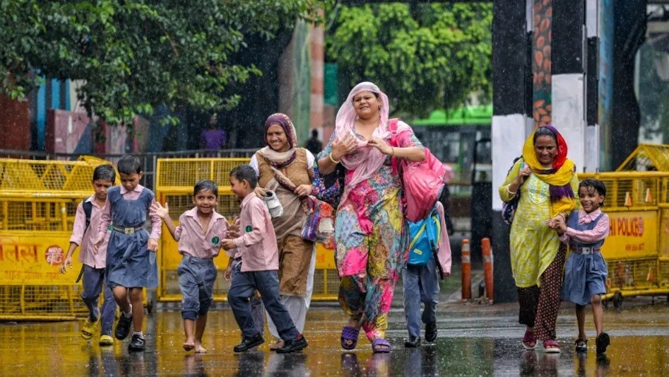 Delhi NCR barish today, Delhi rain alert 7 July, Mausam vibhag rain alert, 