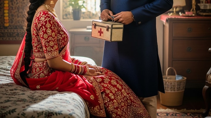 रामपुर में सुहागरात पर ही दुल्हन को प्रेग्नेंसी किट इस्तेमाल करने के लिए कहने लगा दूल्हा फिर लड़की ने ये किया Representative Image