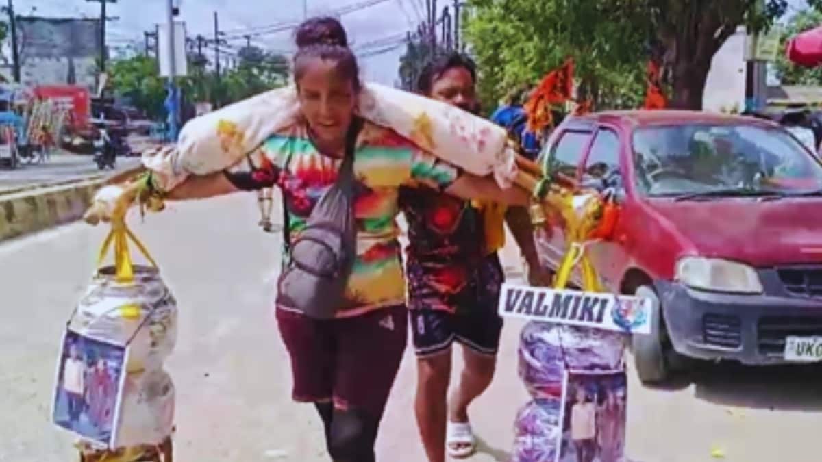 शबनम कैसे बन गई शिवभक्त सोनम बाल्मिकी... गाजियाबाद की इस कांवड़ यात्री की कहानी आपको चौंका देगी shabnam Carry Kawad