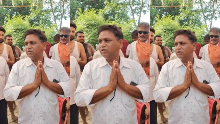 सुल्तानपुर के शिक्षक ओमप्रकाश से लोगों ने शिव मंदिर में नाक रगड़वाई और फिर निलंबित भी हुआ, ऐसा क्या किया था इसने? Sultanpur, Sultanpur News, Sultanpur viral news, Sultanpur crime news, Sultanpur viral video, up news, up crime news, सुल्तानपुर, सुल्तानपुर न्यूज, यूपी न्यूज, यूपी वायरल वीडियो