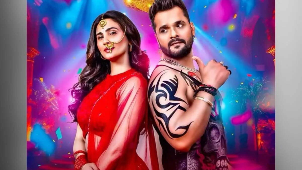 नथुनिया-2 गाने में खेसारी ने बॉलीवुड एक्ट्रेस डेजी शाह संग लगाए ठुमके, फैंस को पसंद आ रही ये जोड़ी Khesari superhit song