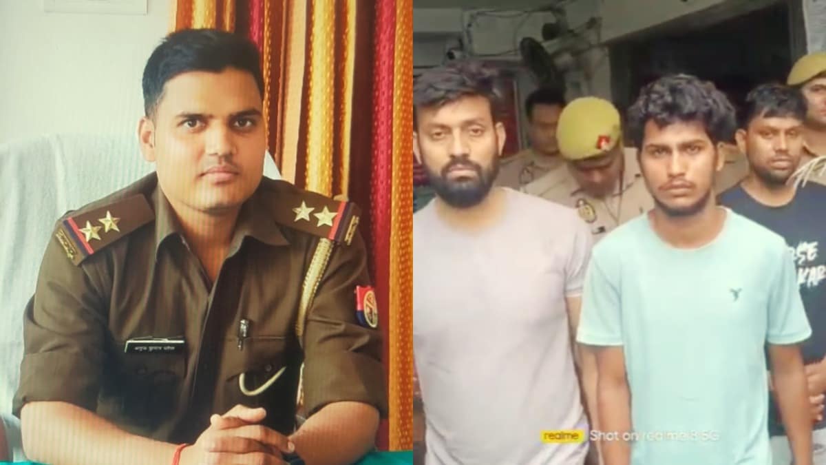 कानपुर के दारोगा अनुज सिंह पटेल ने रोक ली पीडब्ल्यूडी क्लर्क की कार, आगे उनके साथ जो हुआ, दबंगई की हद पार Kanpur, Kanpur news, Kanpur viral news, Kanpur crime, Kanpur police, up news, कानपुर, कानपुर न्यूज, कानपुर वायरल न्यूज, यूपी न्यूज